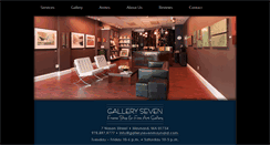 Desktop Screenshot of gallerysevenmaynard.com